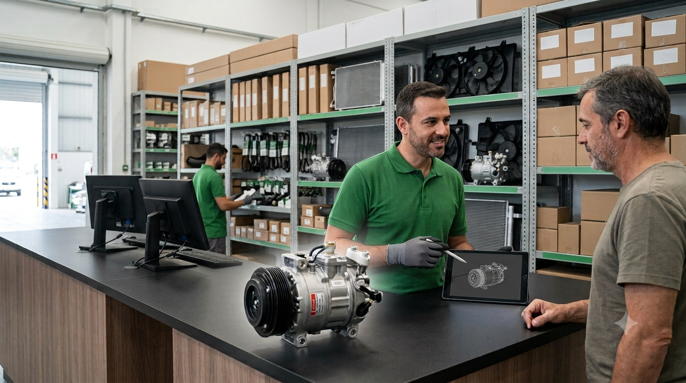 Melhor loja para comprar compressor de ar condicionado automotivo